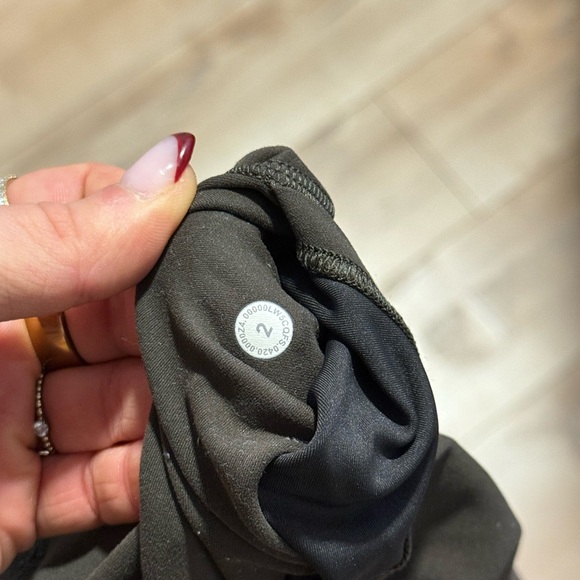 Lululemon Dark Olive Wunder Train Leggings - Picture 3 of 5